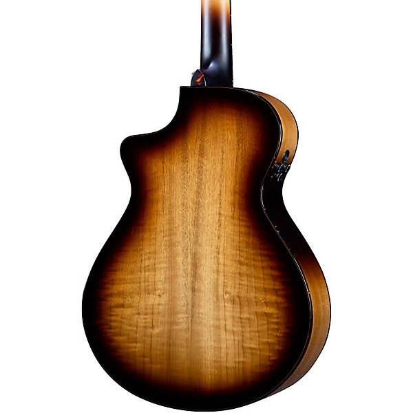 Breedlove Organic Artista Pro CE Spruce-Myrtlewood Concertina Acoustic-Electric Guitar Burnt Amber