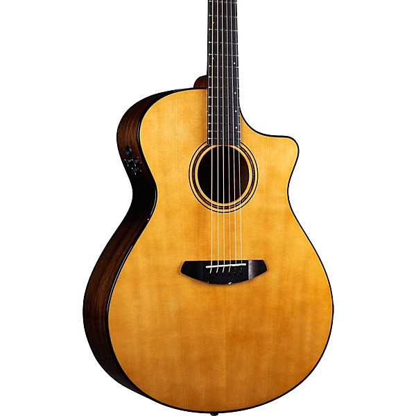 Open Box Breedlove Organic Performer Pro CE Spruce-African Mahogany Concerto Acoustic-Electric Guitar Level 2 Natural 1978...