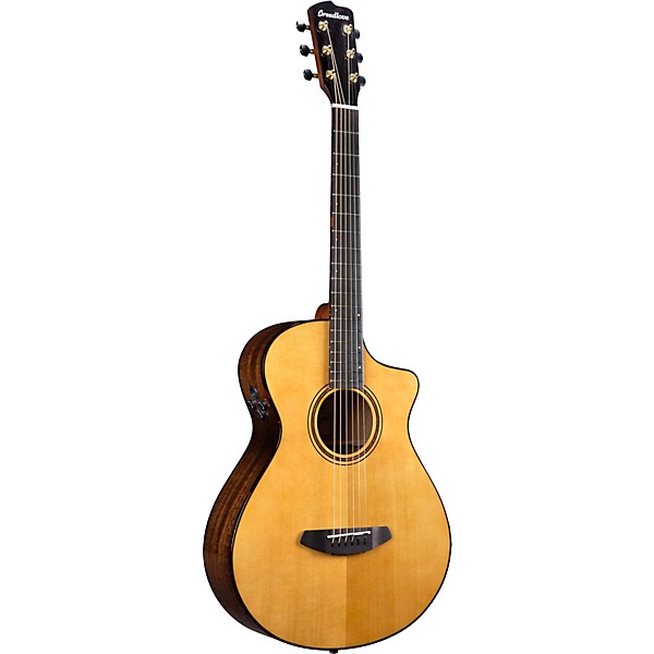 Breedlove Organic Performer Pro CE Spruce-African Mahogany Aged Toner Concertina Acoustic-Electric Guitar Natural