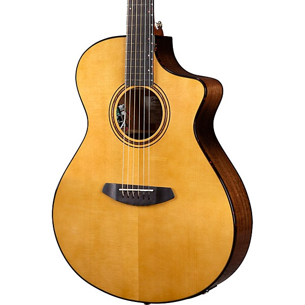 Breedlove Organic Performer Pro CE Spruce-African Mahogany Aged Toner Concert Thinline Acoustic-Electric Guitar Natural