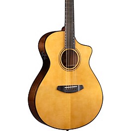 Breedlove Organic Solo Pro CE Red Cedar-African Mahogany Concert Acoustic-Electric Guitar Edge Burst