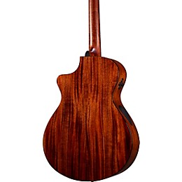 Open Box Breedlove Organic Solo Pro CE Red Cedar-African Mahogany Concerto Acoustic-Electric Bass Guitar Level 2 Edge Burst 197881012991
