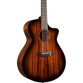 Breedlove Organic Wildwood Pro CE All-African Mahogany Concerto Acoustic-Electric Guitar Suede