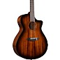 Breedlove Organic Wildwood Pro CE All-African Mahogany Concerto Acoustic-Electric Guitar Suede thumbnail