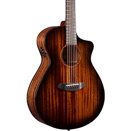 Breedlove Organic Wildwood Pro CE All-African Mahogany Concert Acoustic-Electric Guitar Suede