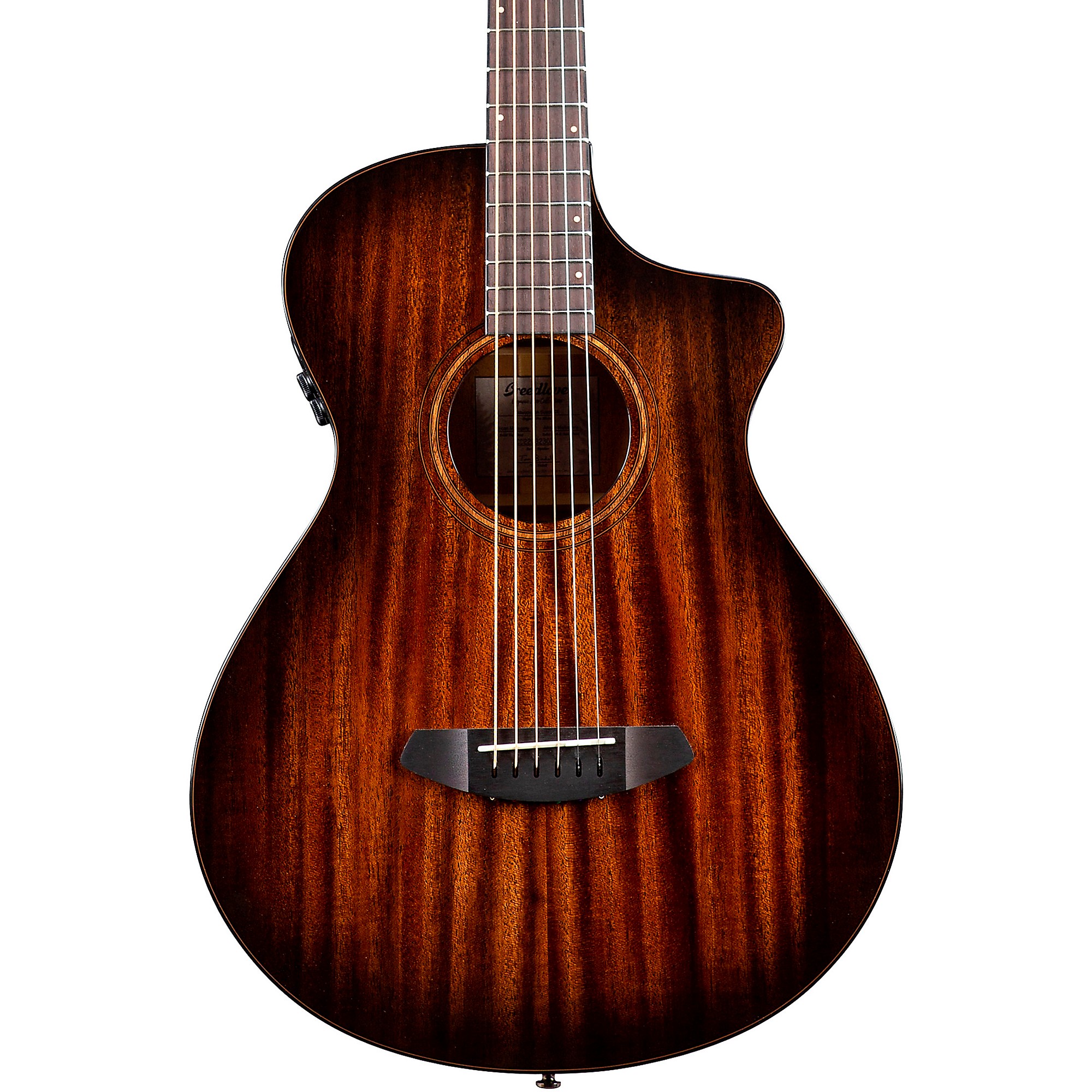 Breedlove Organic Wildwood Pro CE All-African Mahogany Concertina