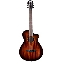 Breedlove Organic Wildwood Pro CE All-African Mahogany Concertina Acoustic-Electric Guitar Suede