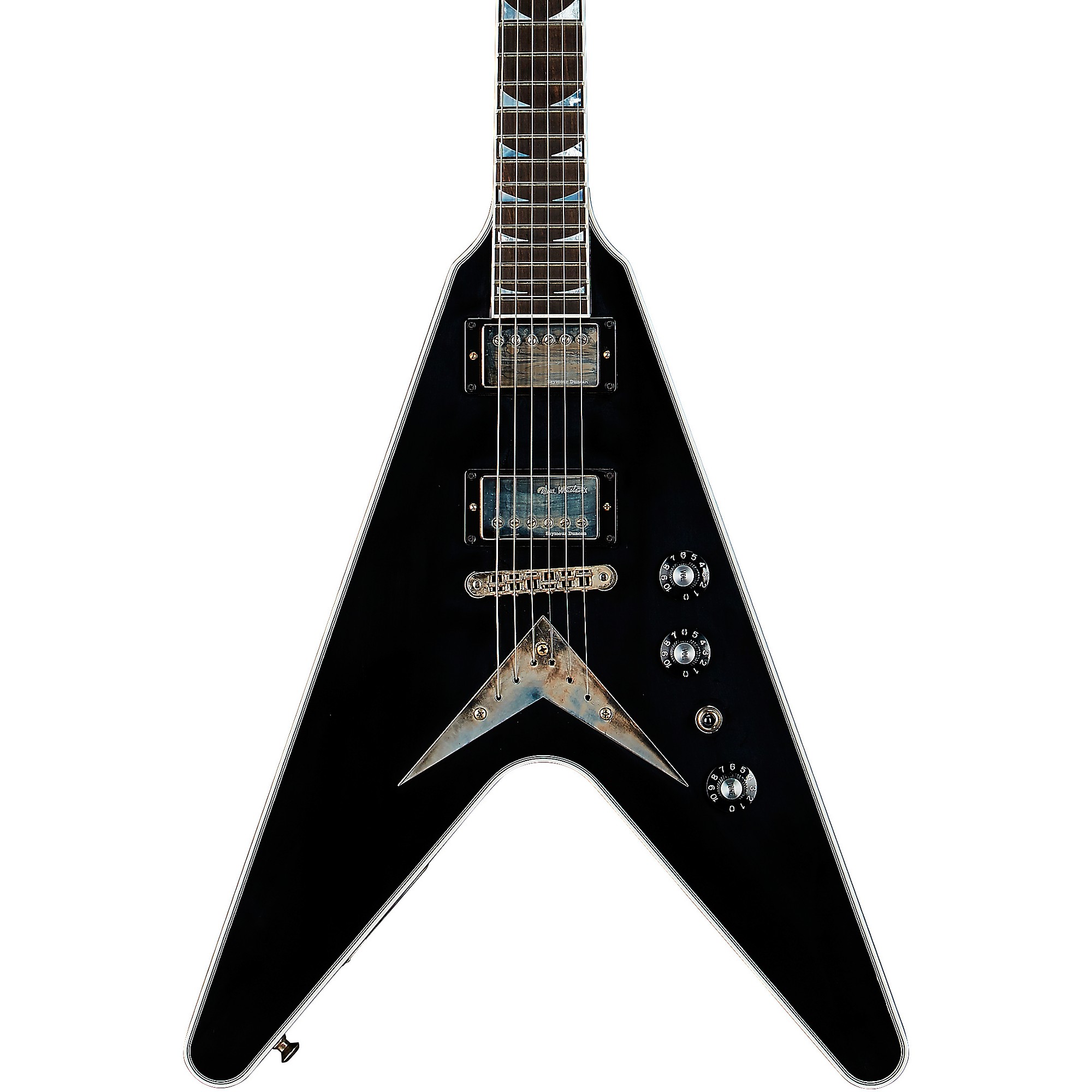 Platinum Gibson Custom Dave Mustaine Limited-Edition Flying V EXP