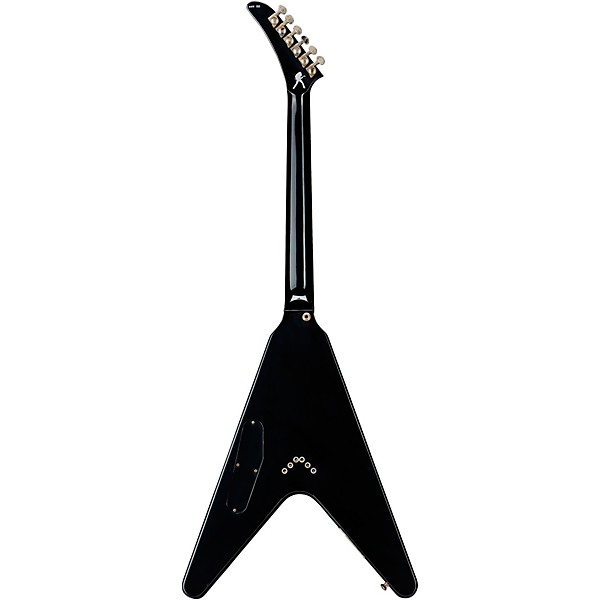 Gibson Custom Dave Mustaine Limited-Edition Flying V EXP Electric Guitar Ebony