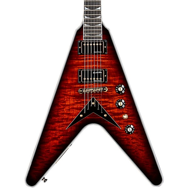 Platinum Gibson Custom Dave Mustaine Limited-Edition Flying V EXP
