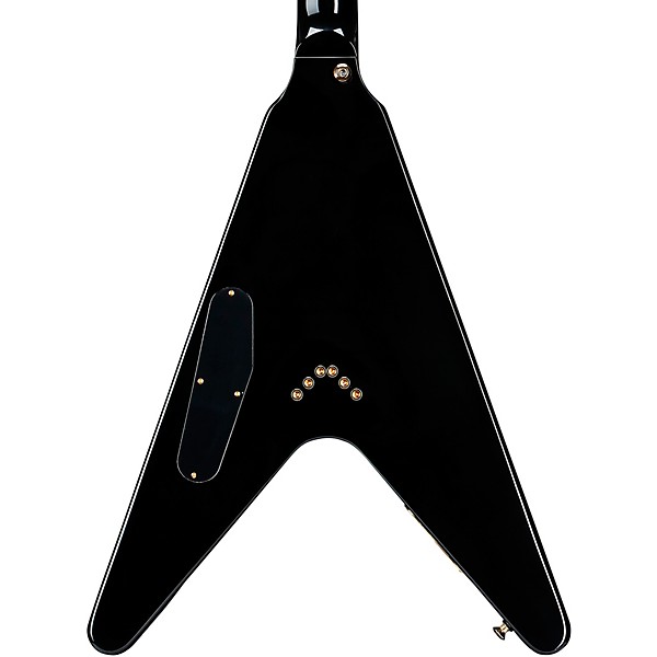 Gibson Custom Dave Mustaine Limited-Edition Flying V EXP Electric Guitar Red Amber Burst