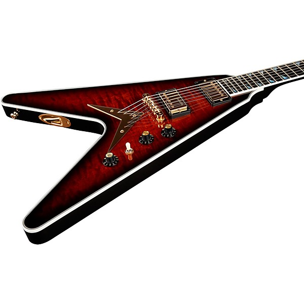 Platinum Gibson Custom Dave Mustaine Limited-Edition Flying V EXP
