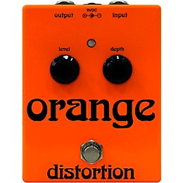 Orange Amplifiers Distortion Effects Pedal Orange