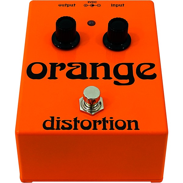 Orange Amplifiers Distortion Effects Pedal Orange