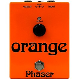 Open Box Orange Amplifiers Phaser Effects Pedal Level 1 Orange