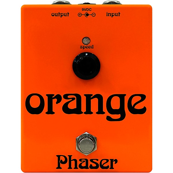Orange Amplifiers Phaser Effects Pedal Orange