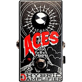 Daredevil Pedals ACES Hybrid Amplifier Effects Pedal Black and Red