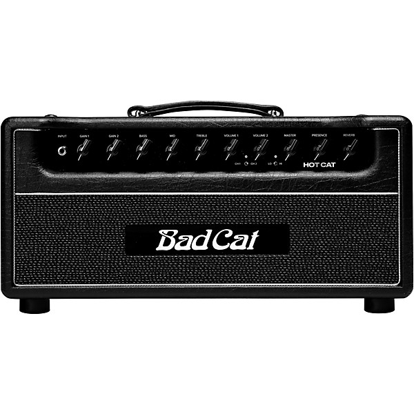 Open Box Bad Cat Hot Cat 45W Tube Guitar Amp Head Level 2 Black 197881103941