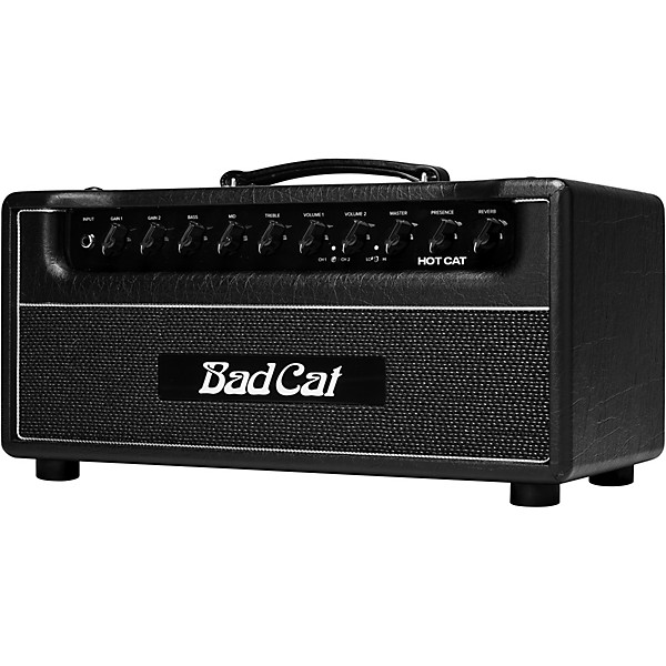 Bad Cat Hot Cat 45W Tube Guitar Amp Head Black