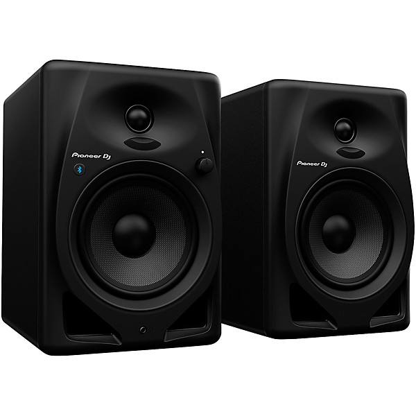 Open Box Pioneer DJ DM-50D-BT 5" Desktop Monitor System with Bluetooth Functionality Level 1 Black