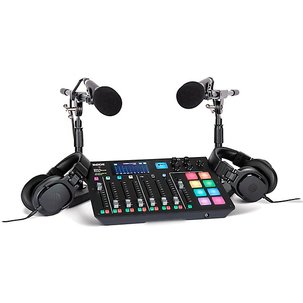 RODE RODECaster Pro II 4-Person Podcasting Kit with SM7B Mics