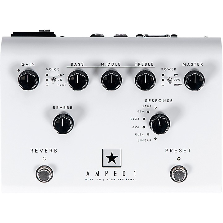 Blackstar DEPT. 10 AMPED 1 100W Amp Pedal White