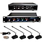 VocoPro USB-CONFERENCE-4 4-User Wireless Microphone/USB Interface Package, 902-927.2mHz