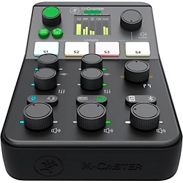 Open Box Mackie MCaster Studio Live Streaming Mixer Level 1 Black