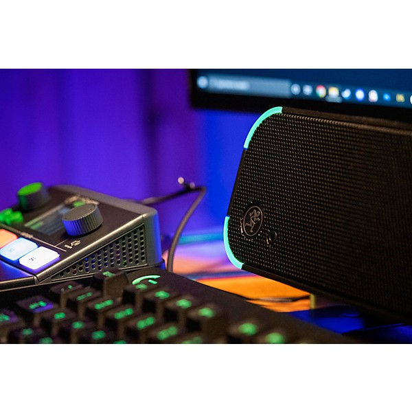 Open Box Mackie MCaster Studio Live Streaming Mixer Level 1 Black