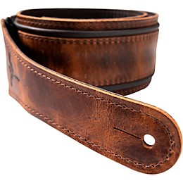 Taylor Leather Fountain Strap Weathered Brown 2.5 in.