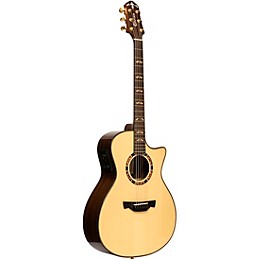 CRAFTER Stage Pro T20CE Engelmann Spruce-Rosewood Orchestra Acoustic-Electric Guitar Natural