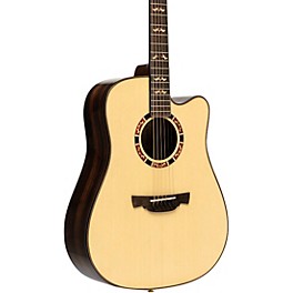 CRAFTER Stage Pro D-22ce Engelmann Spruce-Macassar Dreadnought Acoustic-Electric Guitar Natural