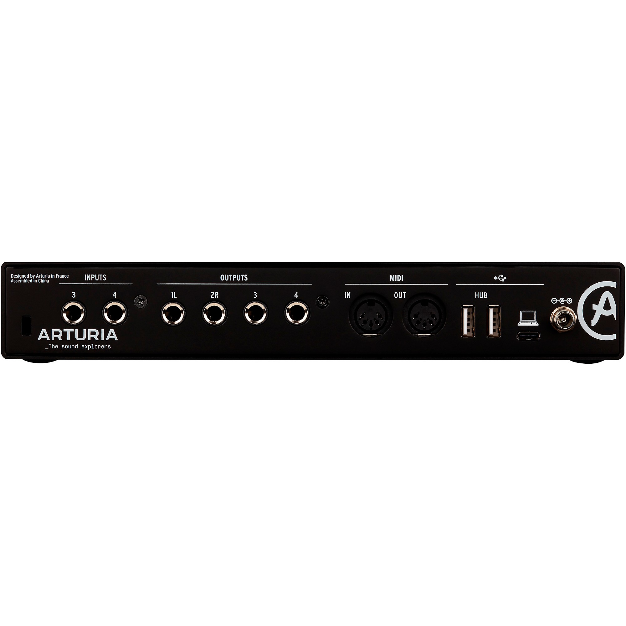 Arturia Interface audio USB - 4 entrées /sorties MiniFuse 4 noire