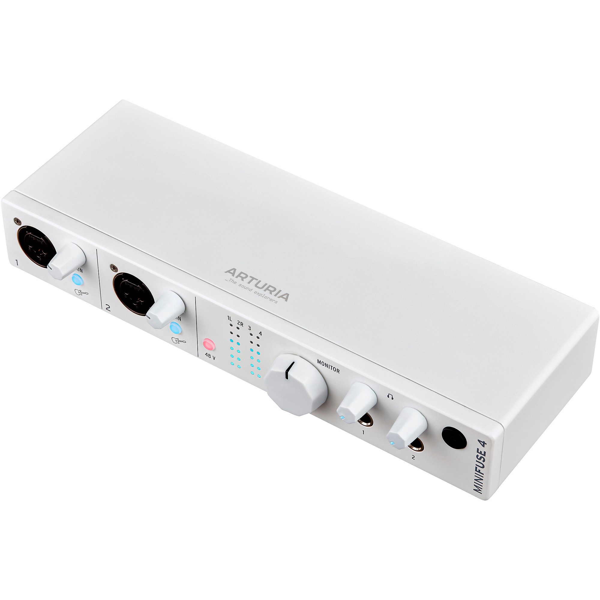 高評価アイテム Audio 4 MiniFuse Arturia Interface Center Guitar | White DTM・DAW