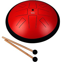 Sela Melody Tongue Drum 10" C Pygmy Red