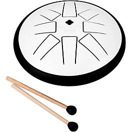 Sela Melody Tongue Drum 6" G Minor White