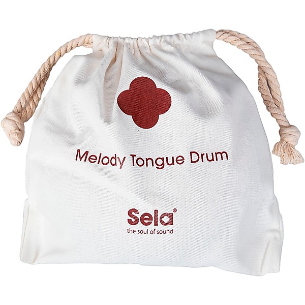 Sela Melody Tongue Drum 6" F Minor Red