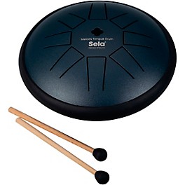 Sela Melody Tongue Drum 6" D Major Navy Blue