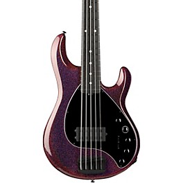 Ernie Ball Music Man DarkRay 5 H Ebony Fingerboard 5-String Electric Bass Dark Rainbow