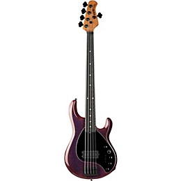 Ernie Ball Music Man DarkRay 5 H Ebony Fingerboard 5-String Electric Bass Dark Rainbow