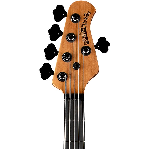 Ernie Ball Music Man DarkRay 5 H Ebony Fingerboard 5-String Electric Bass Dark Rainbow