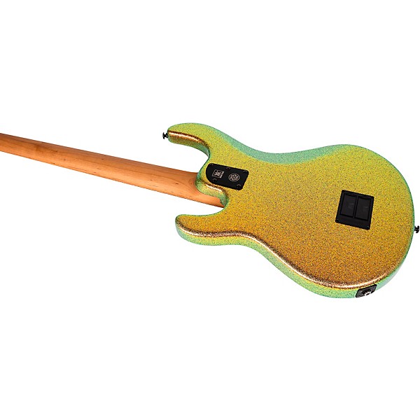 Ernie Ball Music Man DarkRay 5 H Ebony Fingerboard 5-String Electric Bass Gold Bar