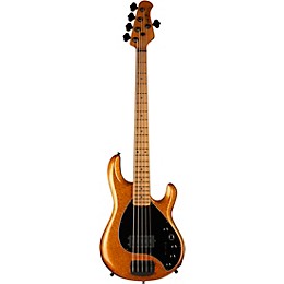 Ernie Ball Music Man DarkRay 5 H Ebony Fingerboard 5-String Electric Bass Gold Bar