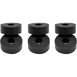 No Nuts CymRings 6-Pack Black No Nuts CymRings 6-Pack Black