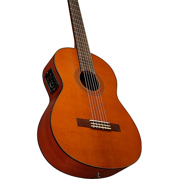 Yamaha CGX122MC Cedar-Nato Classical Acoustic-Electric Guitar Natural