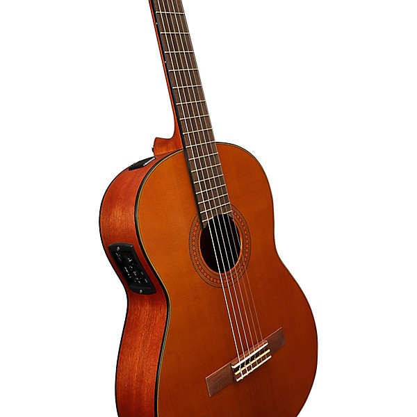Yamaha CGX122MC Cedar-Nato Classical Acoustic-Electric Guitar Natural