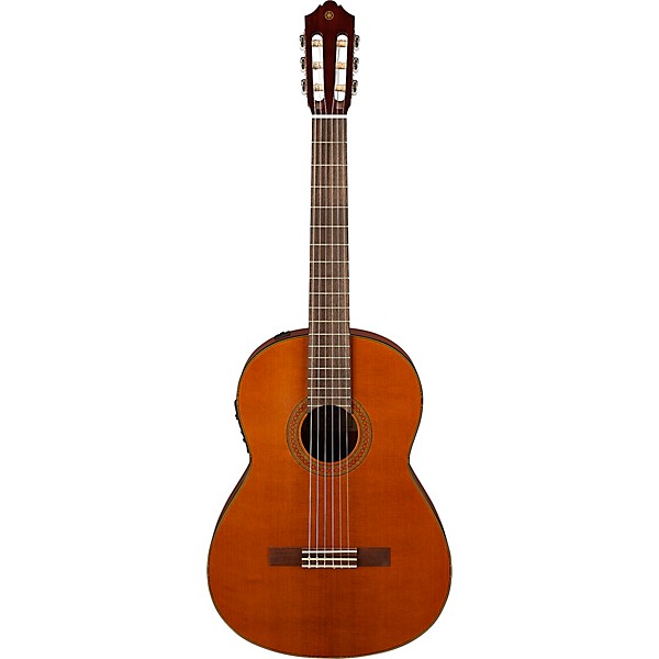 Yamaha CGX122MC Cedar-Nato Classical Acoustic-Electric Guitar Natural