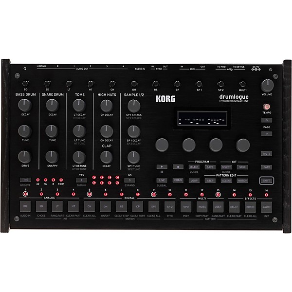 KORG drumlogue Hybrid Drum Machine