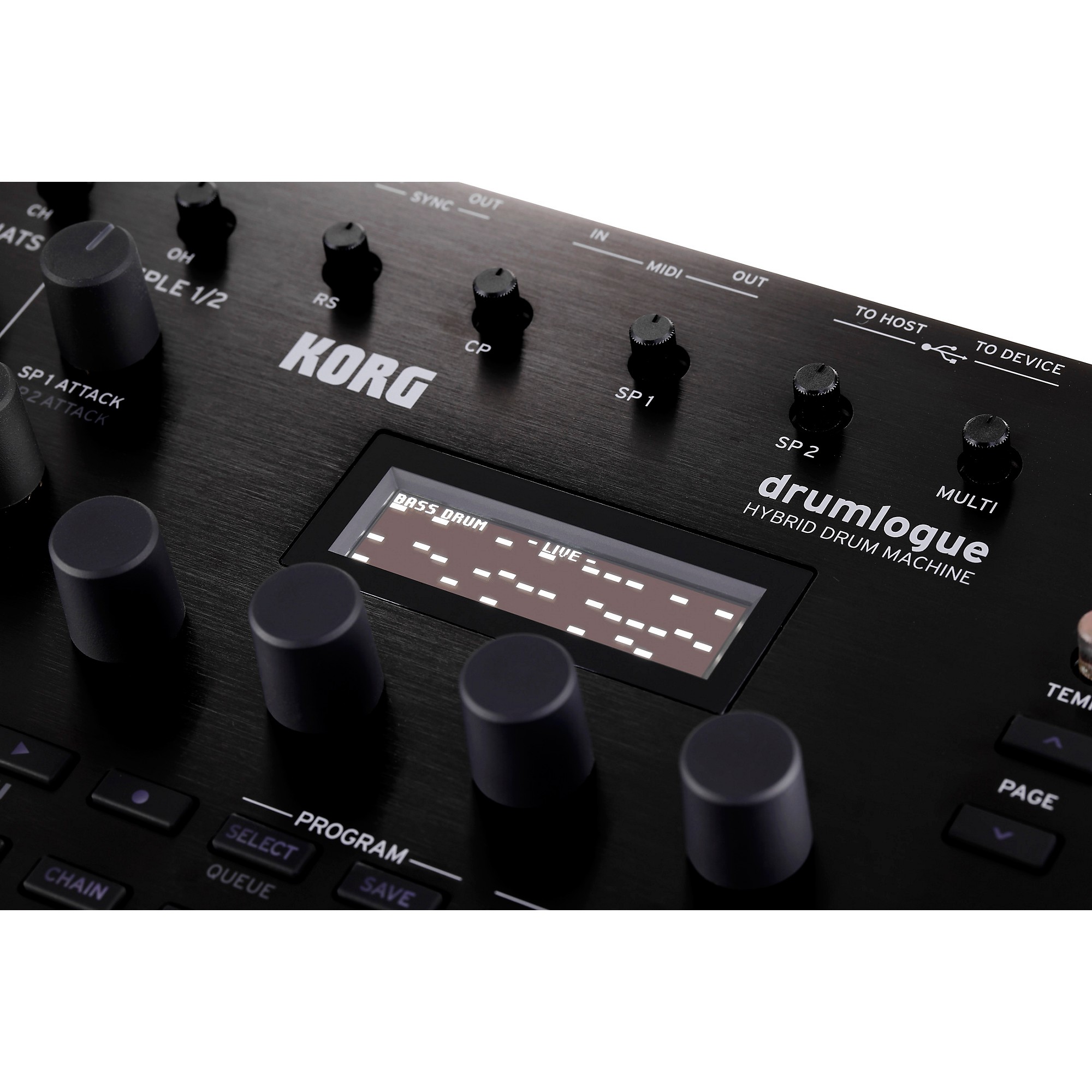 KORG drumlogue Hybrid Drum Machine | Guitar Center