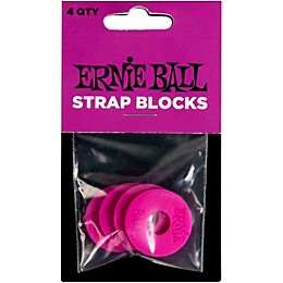Ernie Ball Rubber Strap Block Power Purple